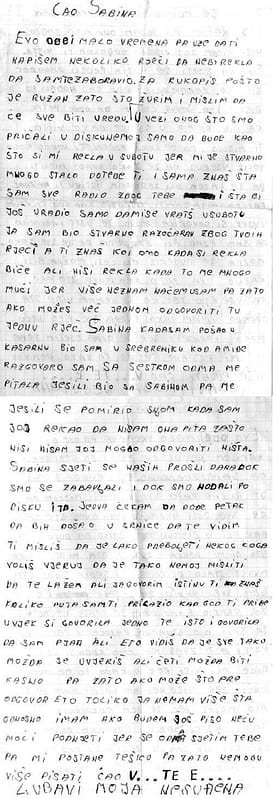 Sabina sjeti se nasih proslih dana