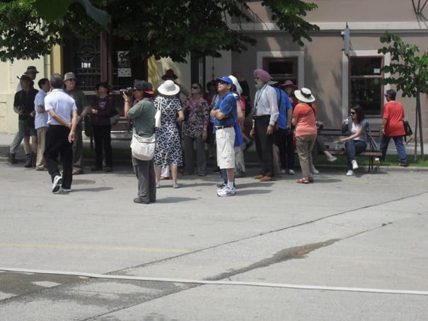 Turisti u Sremskim Karlovcima